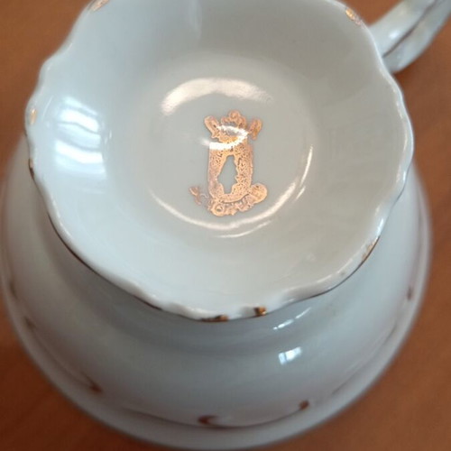 Ionia vintage porcelain tea and coffee set, 15 pieces