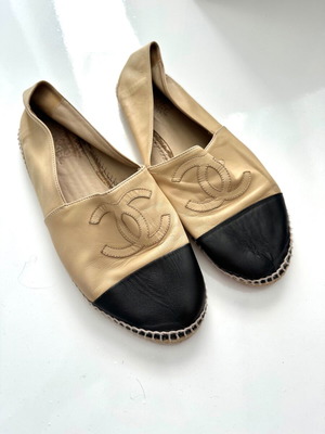 Chanel men's shoes used, size 43, beige casual