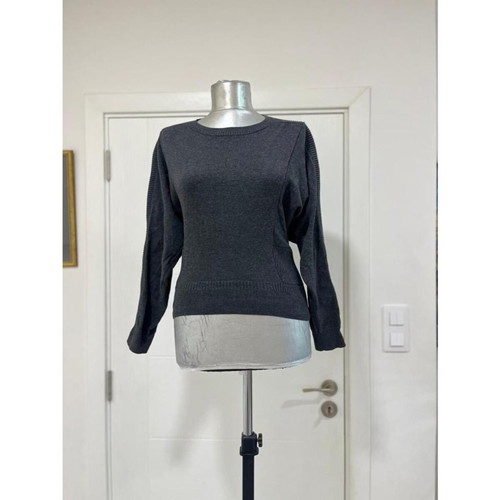 AllSaints Women Tide Jumper Sweater used, size UK10 EU38, grey cotton