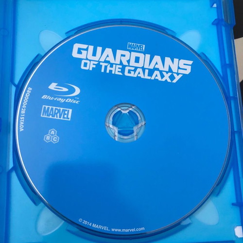 Guardians of the Galaxy Blu-Ray used with Greek subtitles