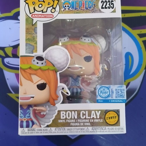 Funko Pop! Animation One Piece Bon Clay #2235 rare Chase variant new
