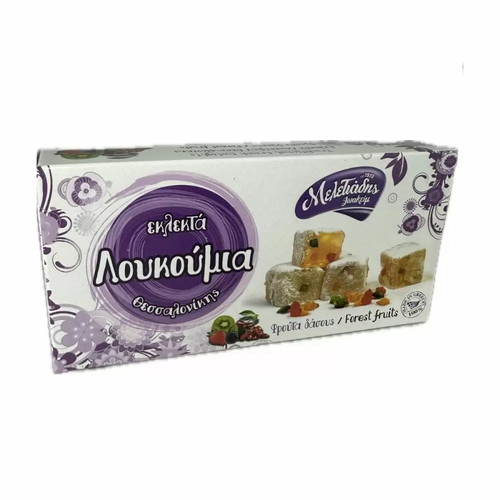 Meletiadis Loukoumia forest fruits 300gr new