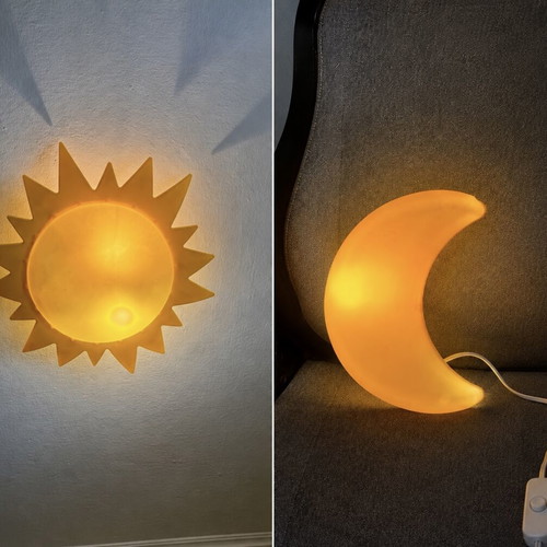 Sun and Moon lighting set IKEA, like new
