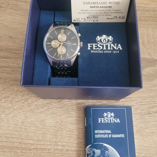 Festina F20285 men's chronograph watch