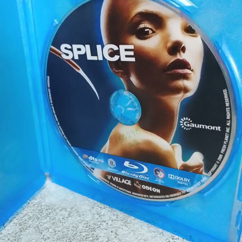Splice Blu-Ray like new with Greek subtitles