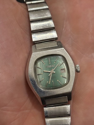 Orient Automatic ρολόι σαν καινούργιο, πράσινο καντράν, ανοξείδωτο ατσάλι