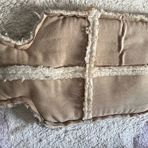 Primark hot water bottle used with fabric cover