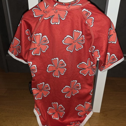 Beach & Bandits Girls' Swimsuit with Short Sleeves like new, size 104-110