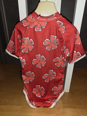 Beach & Bandits Girls' Swimsuit with Short Sleeves like new, size 104-110