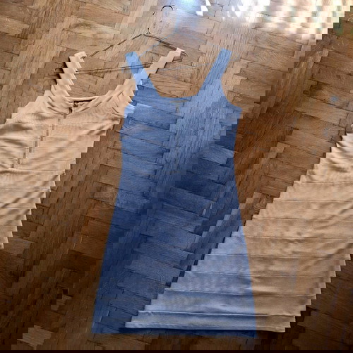 Φόρεμα σε γραμμή Α γκρι ανοιχτό, μέγεθος M, σαν καινούργιο