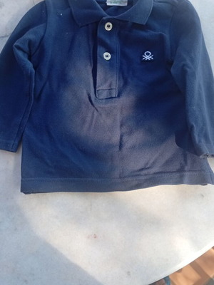 Polo shirt για βρέφη σαν καινούργιο, μέγεθος 3 έως 6 μηνών, Benetton