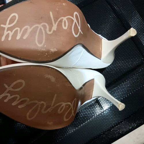 Replay white denim pumps like new, size 38