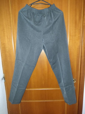 Trousers gray size L 40 12 like new