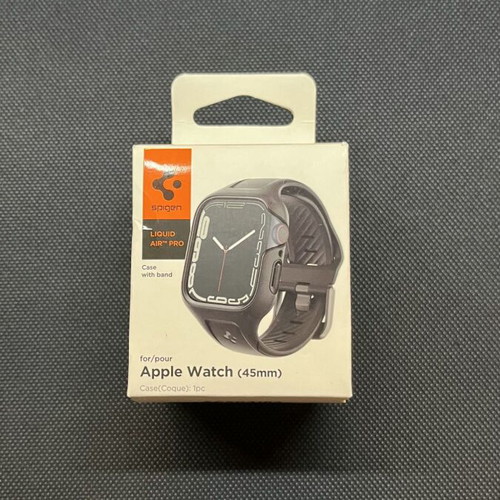 Spigen Liquid Air Pro silicone case for Apple Watch 45mm like new