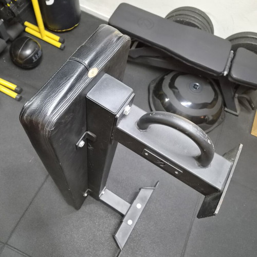 Strength Shop gym bench used, sturdy flat design