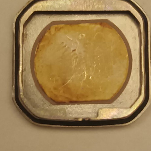 Citizen women's watch like new, analog and digital, yellow and silver
