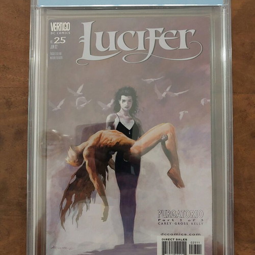 Lucifer #25 comic like new, graded and certified