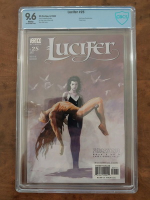 Lucifer #25 comic like new, graded and certified