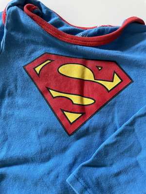 Superman baby set like new for 4-6 months, H&M