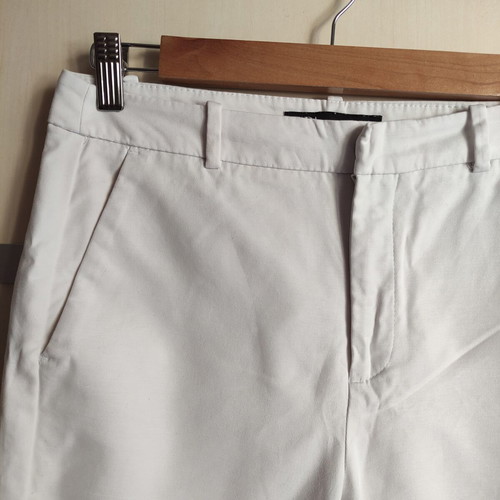 Zara tailored white pants used, size M 38