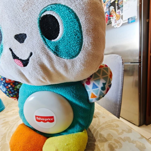 Fisher Price Linkimals Panda Plush Musical Toy for 9+ Months like new