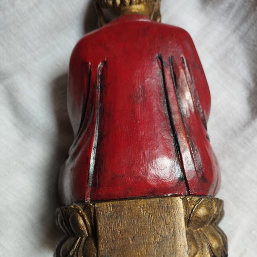 Buddha decorative statue or bookend new, resin or polyresin