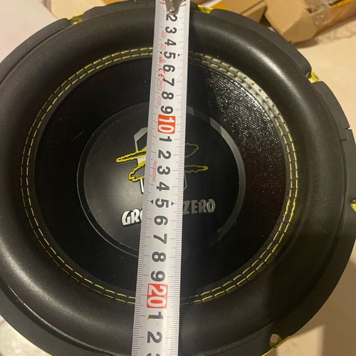 Ground Zero SPL Subwoofer GZRW 10XSPL 30 cm like new