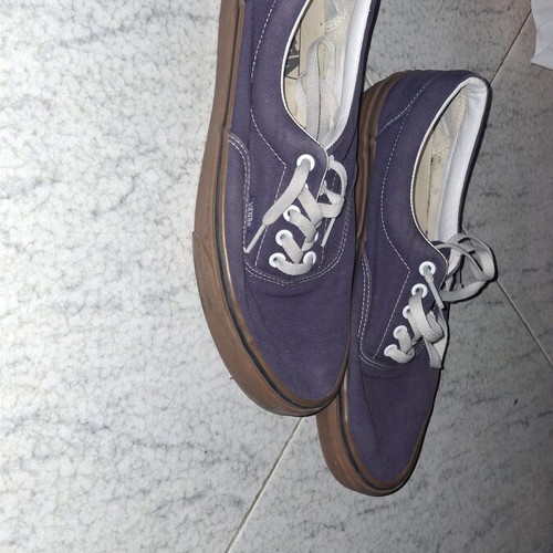 Vans sneakers μωβ με σόλα κρεπ νούμερο 43 σαν καινούργιο