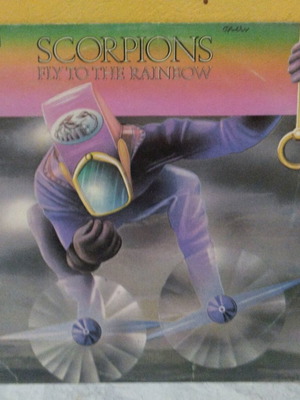 SCORPIONS - Fly To The Rainbow - Δίσκος βινυλίου σε πολύ καλή κατάσταση