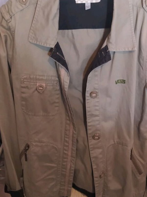 Vans military σακάκι large σε χακί χρώμα καινούργιο