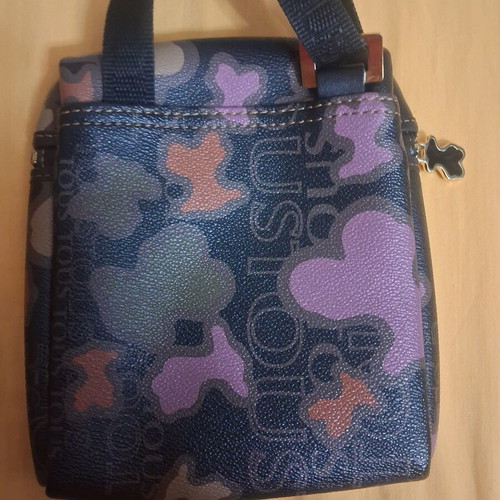 Tous Camo Bear crossbody bag like new, black