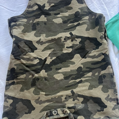 Next Baby Romper camouflage used, 9-12 months boy