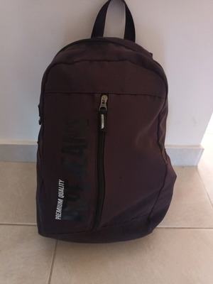Pepe Jeans backpack used, black, soft for back