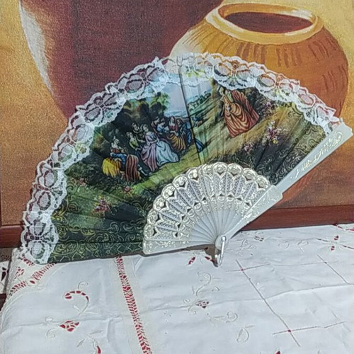 Vintage hand fan