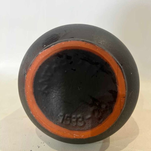 Vintage Carstens ceramic vase West Germany 1970 used 23.5x15 cm