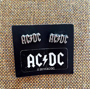 Σκουλαρίκια αυθεντικά AC/DC