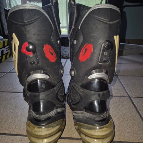 Sidi Vertigo motorcycle boots used, sport track model, size 43