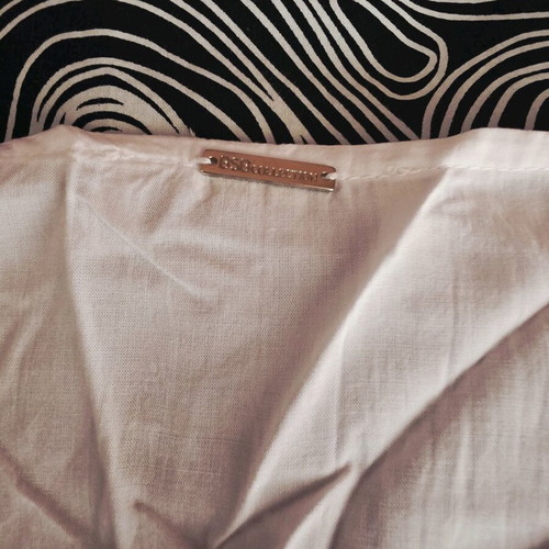 BSB lace detailed tie top like new, white, size S
