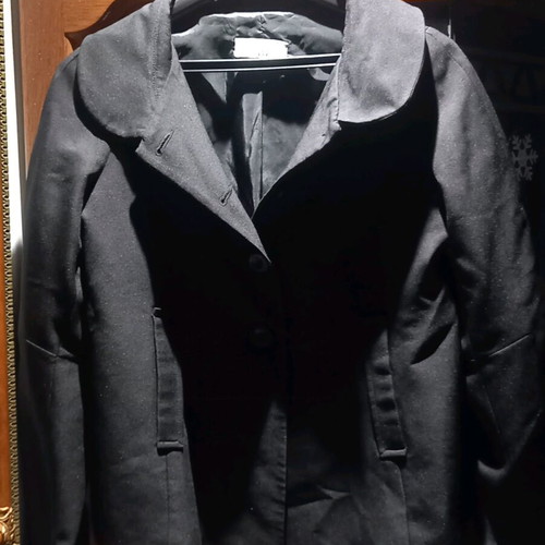 Short black jacket like new, size M