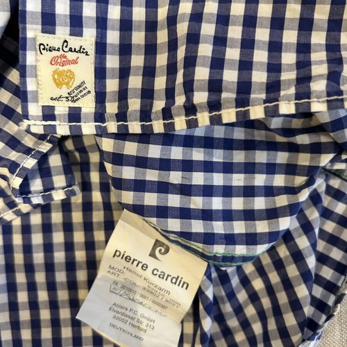 Pierre Cardin Heritage men's short sleeve shirt, size L