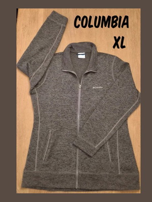 Columbia Sportswear men's fleece jacket, size XL, grey