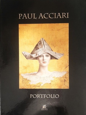 Portfolio Paul Acciari with 17 paintings, like new