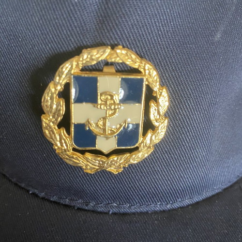 Navy Cap one size new, blue