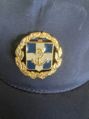 Navy Cap one size new, blue
