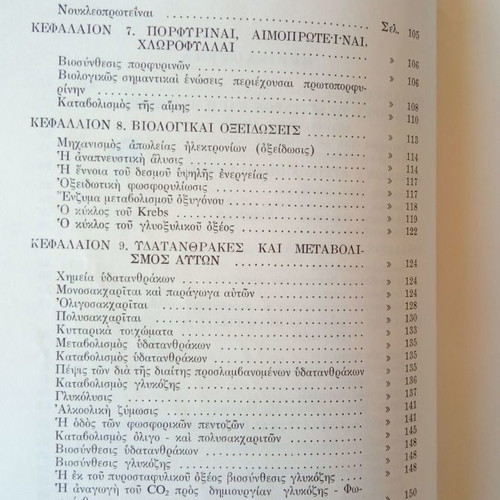 Biochemistry used, Pharmacy School Thessaloniki, I.G. Georgatsos