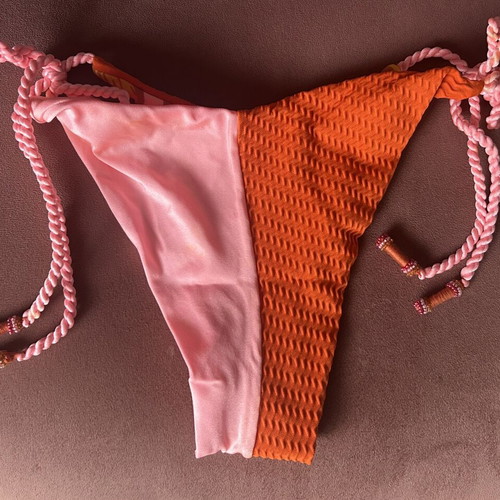 Maaji bikini reversible, like new, size S, pink and orange