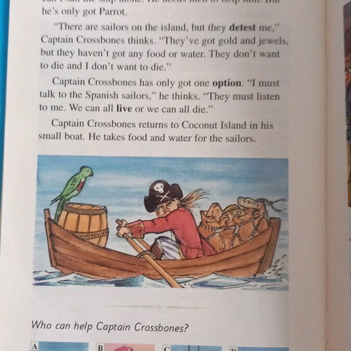 The Adventures of Captain Crossbones literary English book new with CD
