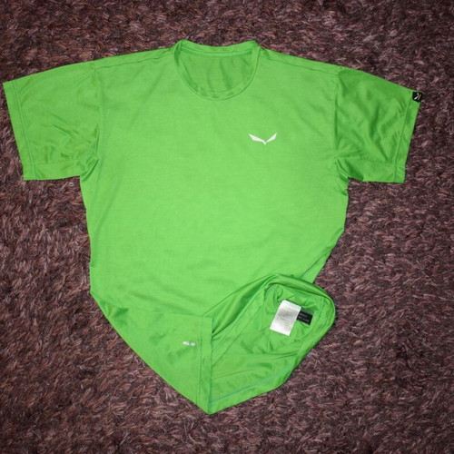 Salewa Puez Melange Dryton T-shirt men size M like new green