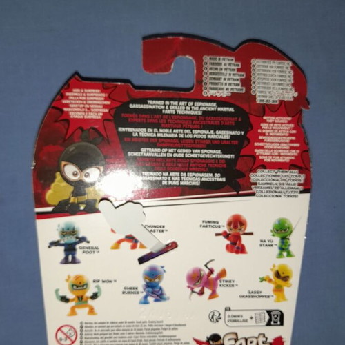 Fart Ninjas Fuming Farticus figure new with motion sensor sounds