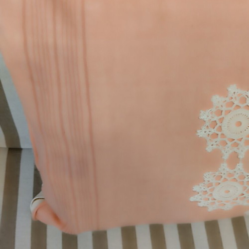 Traditional woven cotton pillowcase 65x40 cm